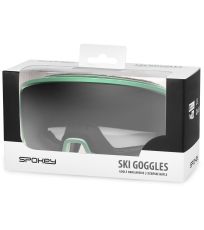 Lyžiarske okuliare - šedo-zelené GRAYS Spokey 