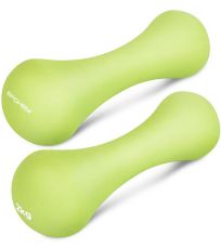 Sada neoprénových činiek 2 kg - zelené BONE Spokey