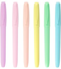 Moderný zvýrazňovač 6 farieb FLASH PASTEL Easy 