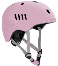 Juniorská cyklistická BMX prilba ružová PUMPTRACK Spokey