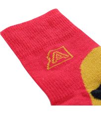 Detské vlnené ponožky INDO ALPINE PRO pink glo