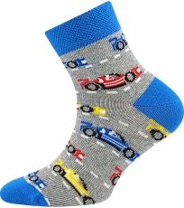 Detské trendy ponožky - 3 páry Dedotik Lonka mix chlapec
