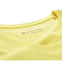 Dámske tričko LAILA 4 ALPINE PRO žltooranžová