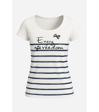 Dámske bavlnené tričko s potlačou OKM0014 NZ