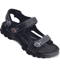 Kožené sandále WULIK CRV čierna