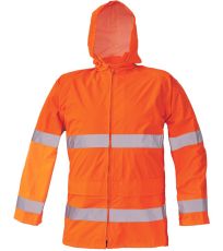 Pánska pracovná HI-VIS bunda GORDON Cerva oranžová