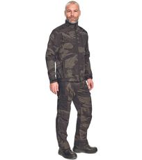 Pánska softshell bunda CRAMBE CRV camouflage