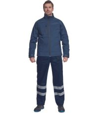 Pánska softshell bunda CHITRA Cerva navy