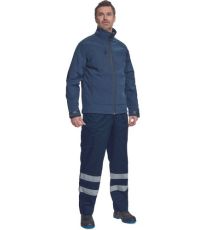 Pánska softshell bunda CHITRA Cerva navy