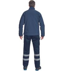 Pánska softshell bunda CHITRA Cerva navy