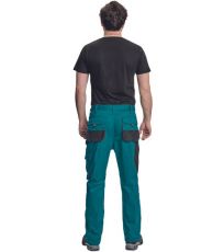 Pánske pracovné nohavice CARL BE-01-003 Fridrich & Fridrich zelená/čierna
