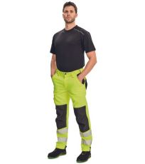 Pánske pracovné HI-VIS nohavice KNOXFIELD Knoxfield Žltá