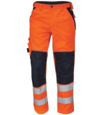 Pánske pracovné HI-VIS nohavice KNOXFIELD Knoxfield Oranžová