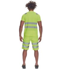 Pánske HI-VIS tričko TERUEL Cerva žltá