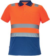 Pánska HI-VIS polokošeľa CADIZ Cerva