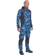 Pánska pracovná bunda NEURUM CAMOUFLAGE Cerva navy