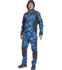 Pánska pracovná bunda NEURUM CAMOUFLAGE Cerva navy