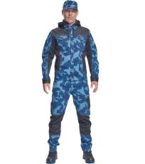 Pánska pracovná bunda NEURUM CAMOUFLAGE Cerva navy