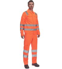 Pánska HI-VIS pracovná bunda MALAGA Cerva oranžová