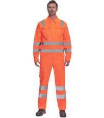 Pánska HI-VIS pracovná bunda MALAGA Cerva oranžová