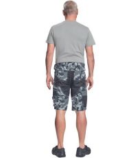 Pánske pracovné šortky NEURUM CAMOUFLAGE Cerva antracit