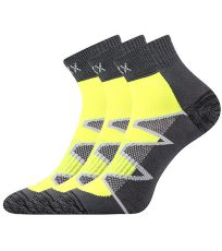 Unisex športové ponožky - 3 páry Monsa Voxx tmavo šedá