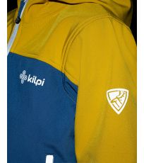 Chlapčenská softshellová bunda RAVIO-J KILPI Modrá