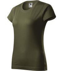 Dámske tričko Basic 160 Malfini military