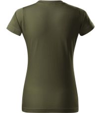 Dámske tričko Basic 160 Malfini military