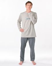 Pánske dlhé pyžamo 79191P GINA