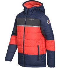 Detská zimná bunda JORGO ALPINE PRO paprikovo červená