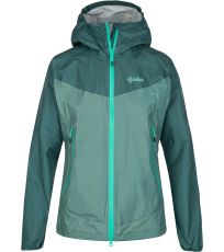 Dámska outdoorová bunda HURRICANE-W KILPI Tmavo zelená