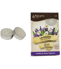 Sviečka čajová LAVENDER WITH camomile 6ks MSC-TL1034 MOREX