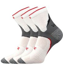 Unisex ponožky - 3 páry Maxter silproX Voxx biela