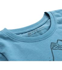 Detské bavlnené tričko NATURO ALPINE PRO navagio bay