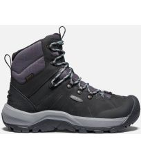 Dámska vysoká treková obuv REVEL IV MID POLAR W KEEN black/harbor gray