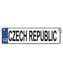 Originálna SPZ cedula Czech republic C637800136 Nekupto