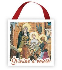 Drevená ceduľa - Betlém Josef Lada C894500001 Nekupto 