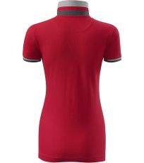 Dámska polokošeľa Collar up Malfini premium formula red