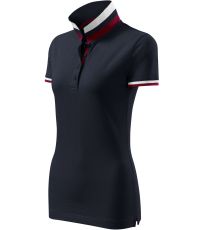 Dámska polokošeľa Collar up Malfini premium Dark navy