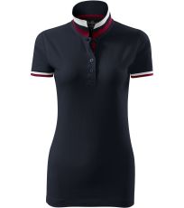 Dámska polokošeľa Collar up Malfini premium Dark navy