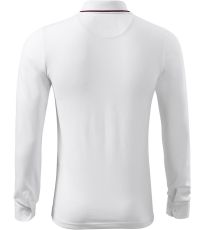 Pánska polokošeľa Contrast Stripe LS Malfini premium formula red