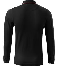 Pánska polokošeľa Contrast Stripe LS Malfini premium formula red