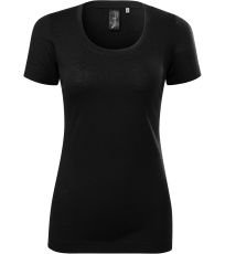 Dámske technické tričko MERINO RISE Malfini premium čierna