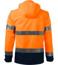 Pracovná unisex bunda HV GUARD 4 IN 1 RIMECK reflexná oranžová