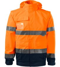 Pracovná unisex bunda HV GUARD 4 IN 1 RIMECK