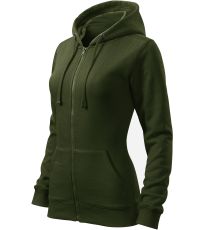 Dámska mikina TRENDY ZIPPER Malfini military