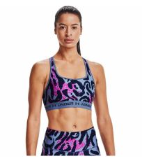 Dámska kompresný podprsenka UA Crossback Mid Print Under Armour