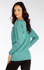 Dámsky sveter s dlhým rukávom 7F103 LITEX 