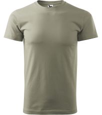 Unisex tričko Heavy New Malfini svetlá khaki